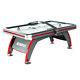 AIR HOCKEY TABLE 84-Inch Air Powered LED Scorer Accessories Included Gray Red