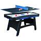 AIR HOCKEY TABLE TENNIS GAME TABLE SET Scoreboard Accessories Included Black