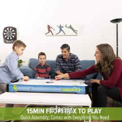 AIR HOCKEY TABLE for Kids Adults Electric Motor Fan Table Top 40