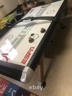 ATOMIC Top Shelf 7.5 Ft LED Arcade Air Powered Hockey Table