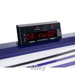 Air Hockey Game Table 7.5 ft Electronic Scoring Dual Output Blowers Auto Return