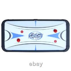 Air Hockey Game Table Family Rooms Electronic Scoring Free Pucks and Strikers 5
