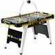 Air Hockey Game Table Overhead Electronic Scorer with Accesories Black/yellow