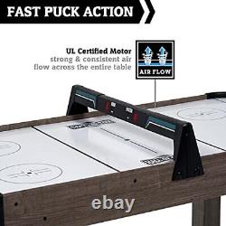 Air Hockey Multiple Styles, Game Table, Indoor Arcade Gaming 4 Ft. Charleston