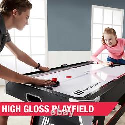 Air Hockey Multiple Styles Game Tables, Indoor Arcade Gaming Sets with Electroni