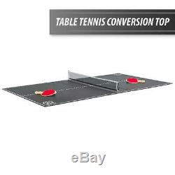 Air Hockey Ping Pong Table Tennis Top NHL 2-In-1 Sports Game Supplies LED Sounds