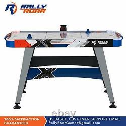 Air Hockey Table, 54, with LED Air Hockey Puck and Pushers Fun Ice Hockey