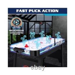 Air Hockey Table, 58, Arcade Game, Features Digital Score and Game Pieces