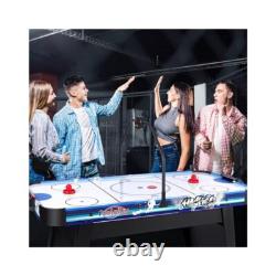 Air Hockey Table, 58, Arcade Game, Features Digital Score and Game Pieces