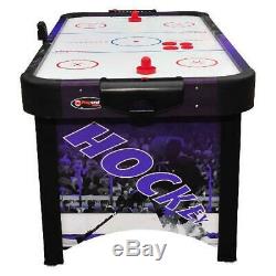 Air Hockey Table 60-inch Playcraft Sport Shoot Out Plus Purple Electronic Scorer