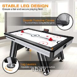 Air Hockey Table, 72 Indoor Hockey Table for Kids and Adults