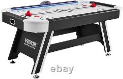 Air Hockey Table, 72 Indoor Hockey Table for Kids and Adults, LED Sports Hockey