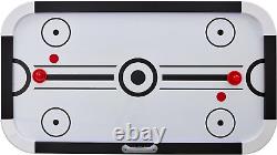 Air Hockey Table, 72 Indoor Hockey Table for Kids and Adults, LED Sports Hockey