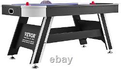 Air Hockey Table, 72 Indoor Hockey Table for Kids and Adults, LED Sports Hockey