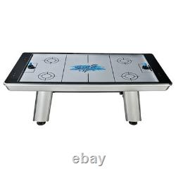 Air Hockey Table (8 ft) (LED Scoring) (Gray/Black)