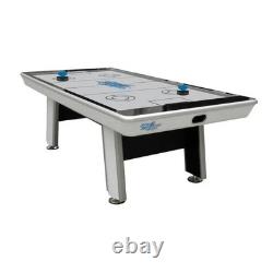Air Hockey Table (8 ft) (LED Scoring) (Gray/Black)