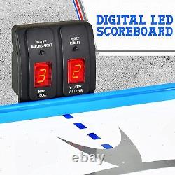 Air Hockey Table, Complete Accessories LED Scoreboard, Built in Score Tracker