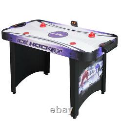 Air Hockey Table Electric Blower Playing Surface Airflow With Scoring System