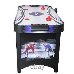 Air Hockey Table Electric Blower Playing Surface Airflow With Scoring System