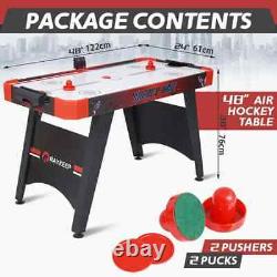 Air Hockey Table Electric Game, Digital Score Display, Strong Air Movement