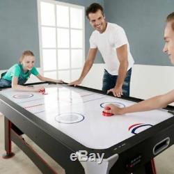 Air Hockey Table For Kids Multi Game Ping Pong Tennis 72 Inch In Rail Score Play