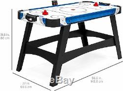 Air Hockey Table Fun Arcade LED Score Board Kids Adults Fun 2 Puck Paddles Sport