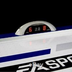 Air Hockey Table Game Set LED Scorer Sound Effects Powered 2 Pucks 2 Pushers EA