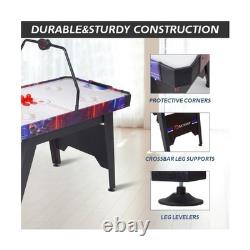 Air Hockey Table, Indoor Hockey Game Table for Adults and Kids, Arcade Gaming
