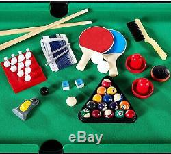 Air Hockey Table Kids Multi Game Tennis Ping Pong Pool Billiard Bowling 4-1 Best