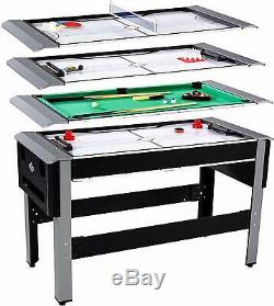 Air Hockey Table Kids Multi Game Tennis Ping Pong Pool Billiard Bowling 4-1 Best