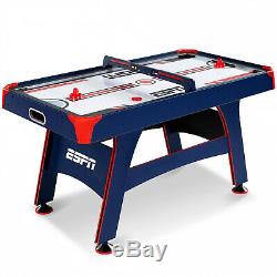 Air Hockey Table Powered Overhead Electronic Scorer Recreation Game Room Durable