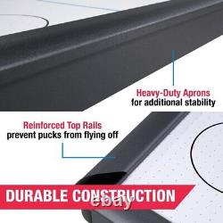 Air Hockey Table Set Foldable Heavy Duty Sturdy Recreation Game Room Steel Leg