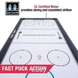 Air Hockey Table Set Foldable Powered Game Room Sturdy Fun Playtime 66