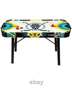 Air Hockey Table Top Game Pusher Pucks Accessories Foldable Indoor/Outdoor 4Ft