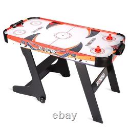 Air Hockey Table for Game Room, Home, Office with 2 Pucks, 2 Pushers, Powerful 1