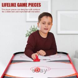 Air Hockey Table for Game Room, Home, Office with 2 Pucks, 2 Pushers, Powerful 1