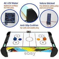 Air Hockey Table for Kids 38Inch Tabletop Air Hockey for Children, Girls, Boys