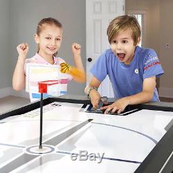 Air Hockey Table for Kids Multi Game Mini Ping Pong Pool Swivel Mancave Combo