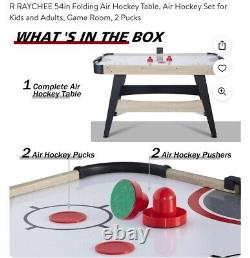 Air Hockey Table with Digital Scoreboard and Sound Effects