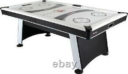 Air Hockey Table with Heavy-Duty Blower plus Electronic Scoring and Leg Levelers