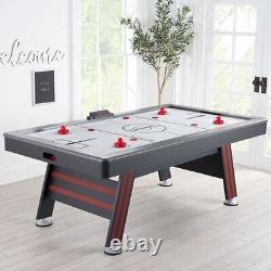 Air Hockey Table with High End Blower, 84, Red and Black