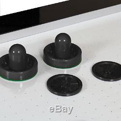 Air Hover Hockey Table Indoor Game Room Electronic Scoring Family 84 Inch Play