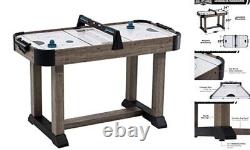 Air Powered Hockey Multiple Styles, Game Table, Indoor Arcade 4 Ft. Charleston