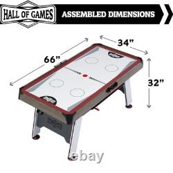 Air Powered Hockey Multiple Styles, Game Table, Indoor Arcade Gaming Sets