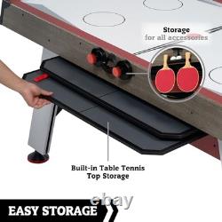 Air Powered Hockey Multiple Styles, Game Table, Indoor Arcade Gaming Sets