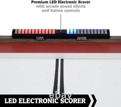 Air Powered Hockey Multiple Styles, Game Table, Indoor Arcade Gaming Sets with E