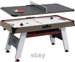 Air Powered Hockey Multiple Styles, Game Table, Indoor Arcade Gaming Sets with E