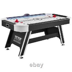 Air-Powered Hockey Table, 72 Indoor Hockey Table for Kids and Adults, LED Sport