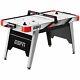 Air Powered Hockey Table With Overhead LED Scorer Fun Family Game Night 60X30
