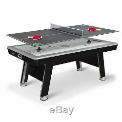 Air Powered Hover Hockey Table With Table Tennis Top 80 Inch Game Room Brand New